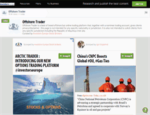 Tablet Screenshot of offshoretrader.info